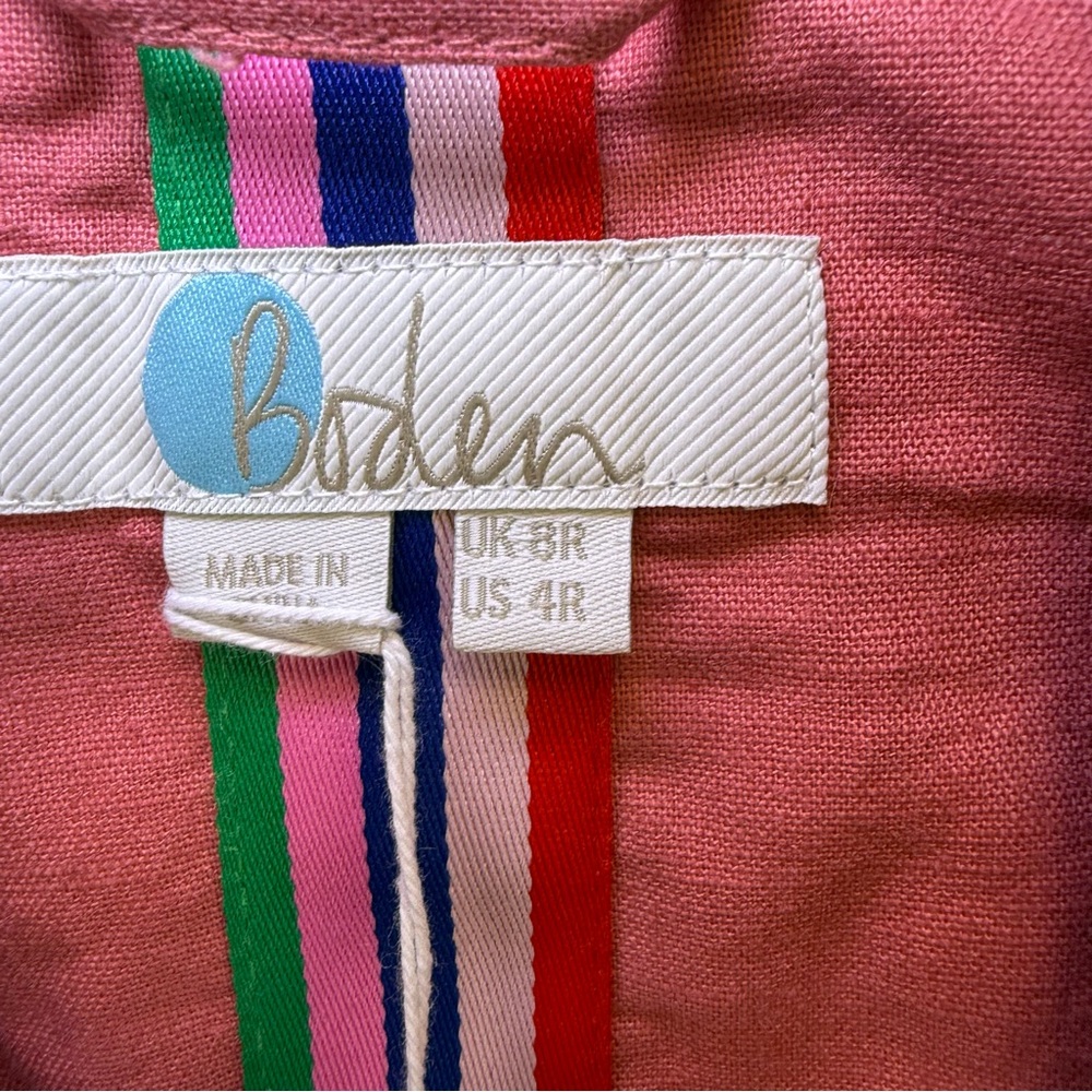 Boden Rose Pink Blazer - Picture 5 of 14